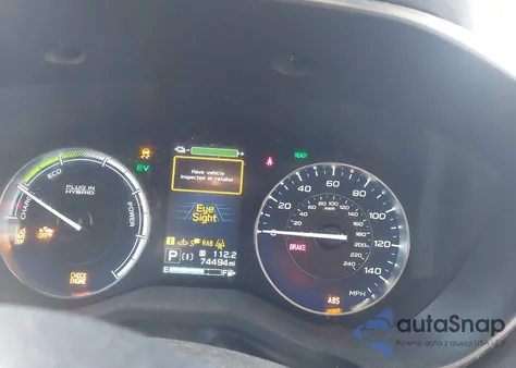 2020 Subaru Crosstrek Hybrid z USA, uszkodzony, nr VIN JF2GTDEC9LH283327